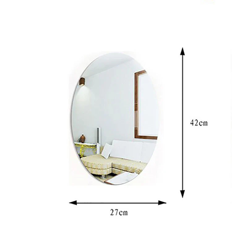 مرآة ديكور عصرية لاصقة غير قابلة للكسر عدد 3