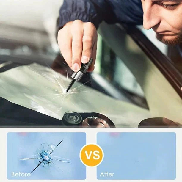 سائل اصلاح الزجاج السحري الجديد (حبه والثانية مجاناً) - Makfool