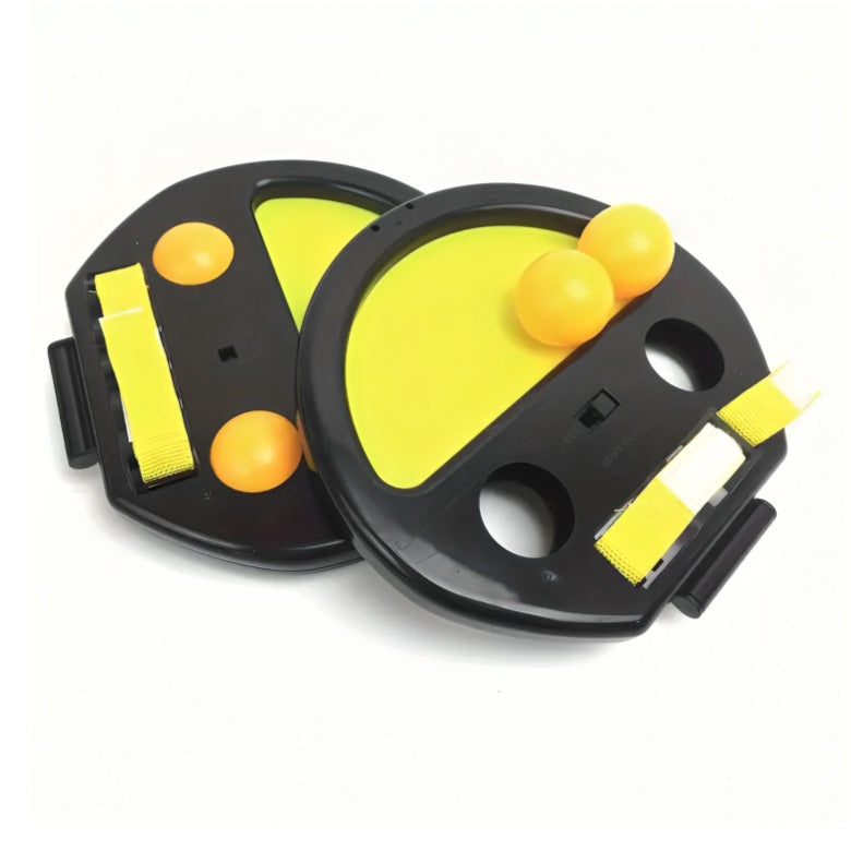 لعبة التقاط الكرة مقبضين مع كرات عدد (4)