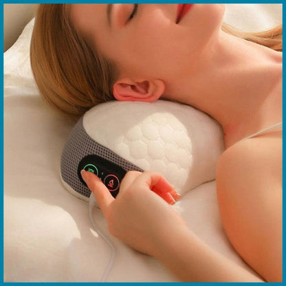 جهاز تدليك للرقبة يعمل بالاشعة والاهتزاز