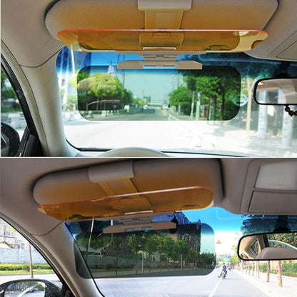 واقي شمس للسيارة مضاد للتوهج ليلاً ونهارًا، 2 في 1  2024