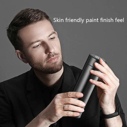 كوب عازل ذكي مقاوم للصدا مع شاشة رقمية