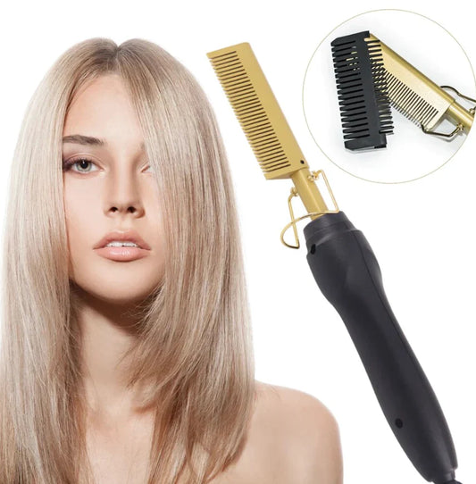 مشط كهربائي أصلي لفرد الشعر بالحرارة العالية