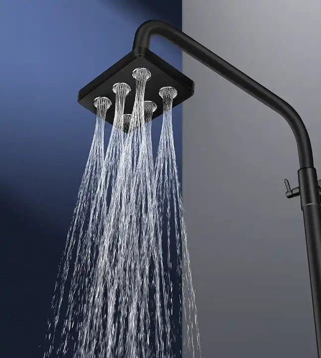 رأس دش مربع قابل للتعديل 360 درجة عدد 2