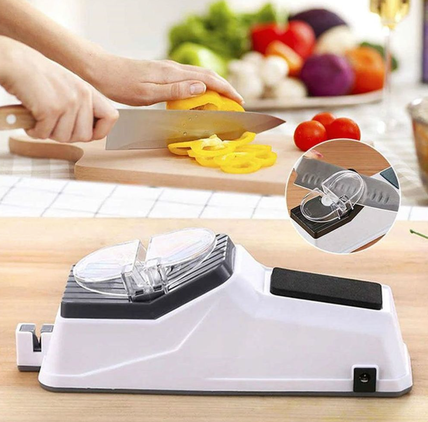 مسن السكاكين الكهربائي الأصلي