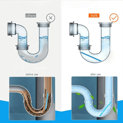 أعواد تسليك البالوعات لتنظيف الصرف الصحي - 12 عود - Makfool