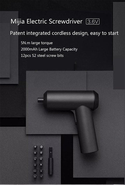 المفك الكهربائي اللاسلكي متعدد الرؤوس - Makfool