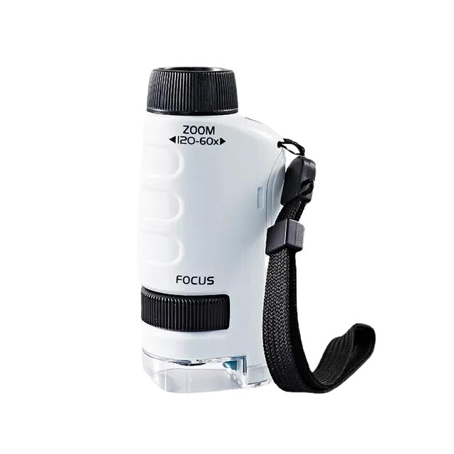 المجهر الصغير الخاص بالأطفال يكبر حتى 120 ضعف - Makfool