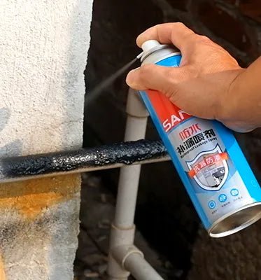 بخاخ سد الفراغات والتشققات السحري مقاوم للماء والحرارة العالية (4 علب كاملة400 مل) - Makfool