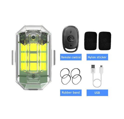 فلاشر السيارة القابل للتحكم عن بعد LED™ - Makfool