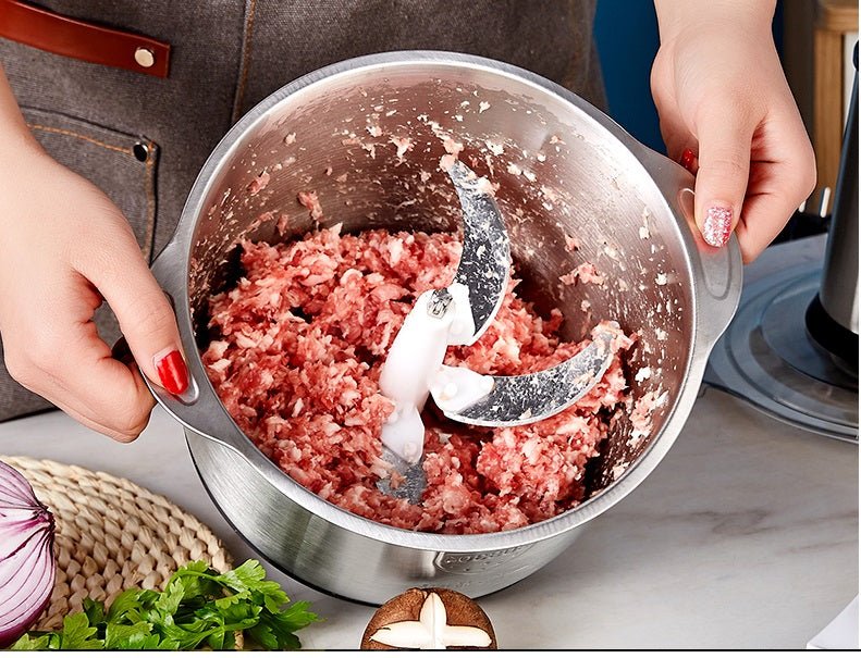 فرامة اللحم و الخضار الكهربائية الأصلية - Makfool