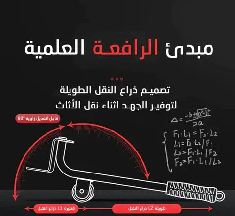 حامل الأثاث القوي ( ٥ قطع )الاكثر مبيعاً في الامارات uae - Makfool