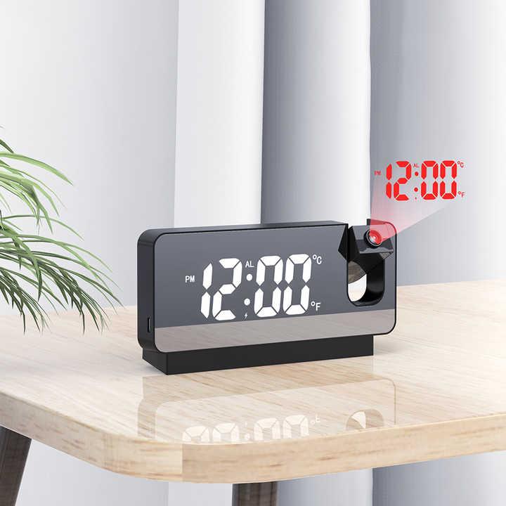 HoloClock ® ساعة التنبيه مع البروجيكتور الاصلية - Gulf.Shop