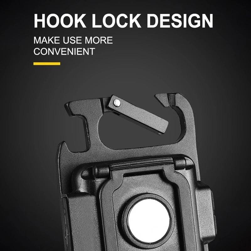 كشاف الجيب عالي السطوع متعدد الاستخدامات (عدد 2) - Makfool