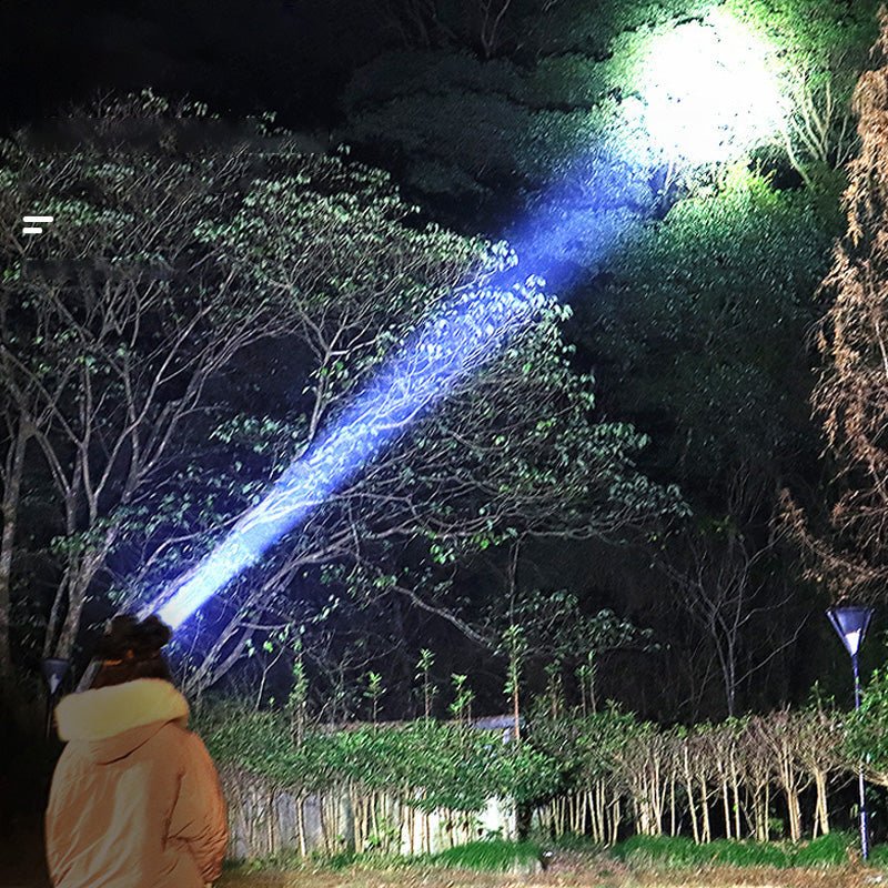 كشاف قوي قابل للشحن مقاوم للماء uae - Makfool