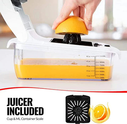 قطاعة الخضار والفواكه 12 في 1 الجديدة - Makfool