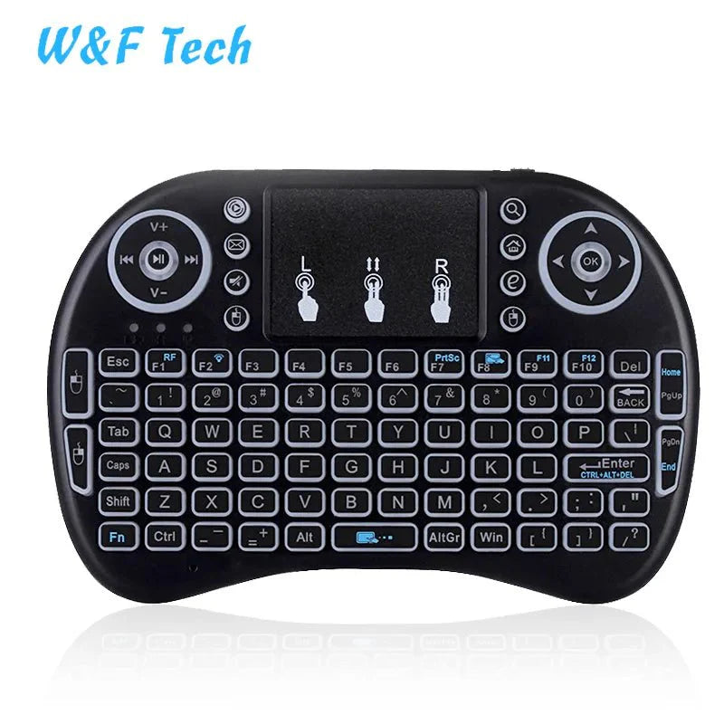 كيبورد مضيء لاسلكي صغيره - Makfool