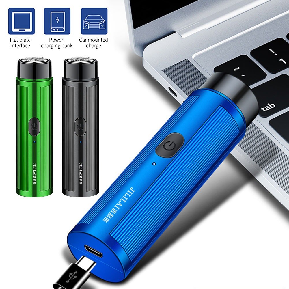 ماكينة حلاقة كهربائية محمولة مقاومة للماء - Makfool