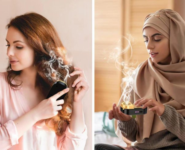 مبخرة كهربائية ذكية محمولة مميزة - Makfool