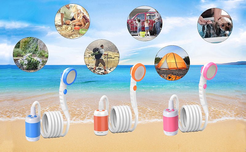 مضخة ماء خارجية تعمل بالشحن - Makfool