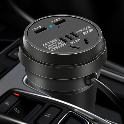 محول شاحن السيارة متعدد الاستخدامات الأكثر مببيعاً - Makfool