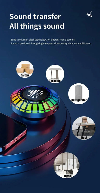 مكبر صوت قووي مع اضاءة - Makfool