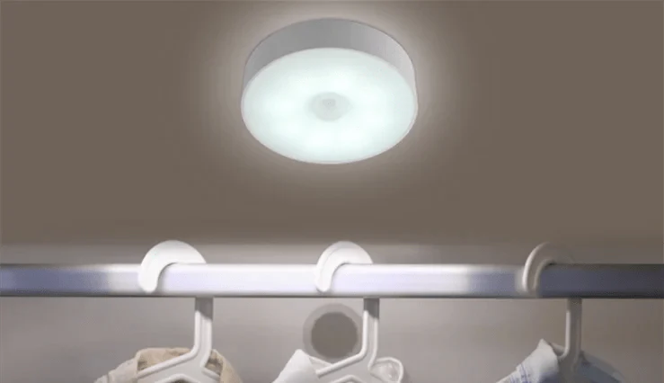 مصباح لاسلكي مستشعر للحركة (عدد 6) - Makfool