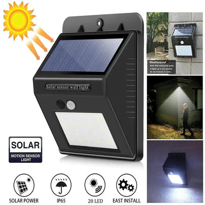 مصباح يعمل بالطاقة الشمسية مقاوم للماء (6 قطع) uae - Makfool