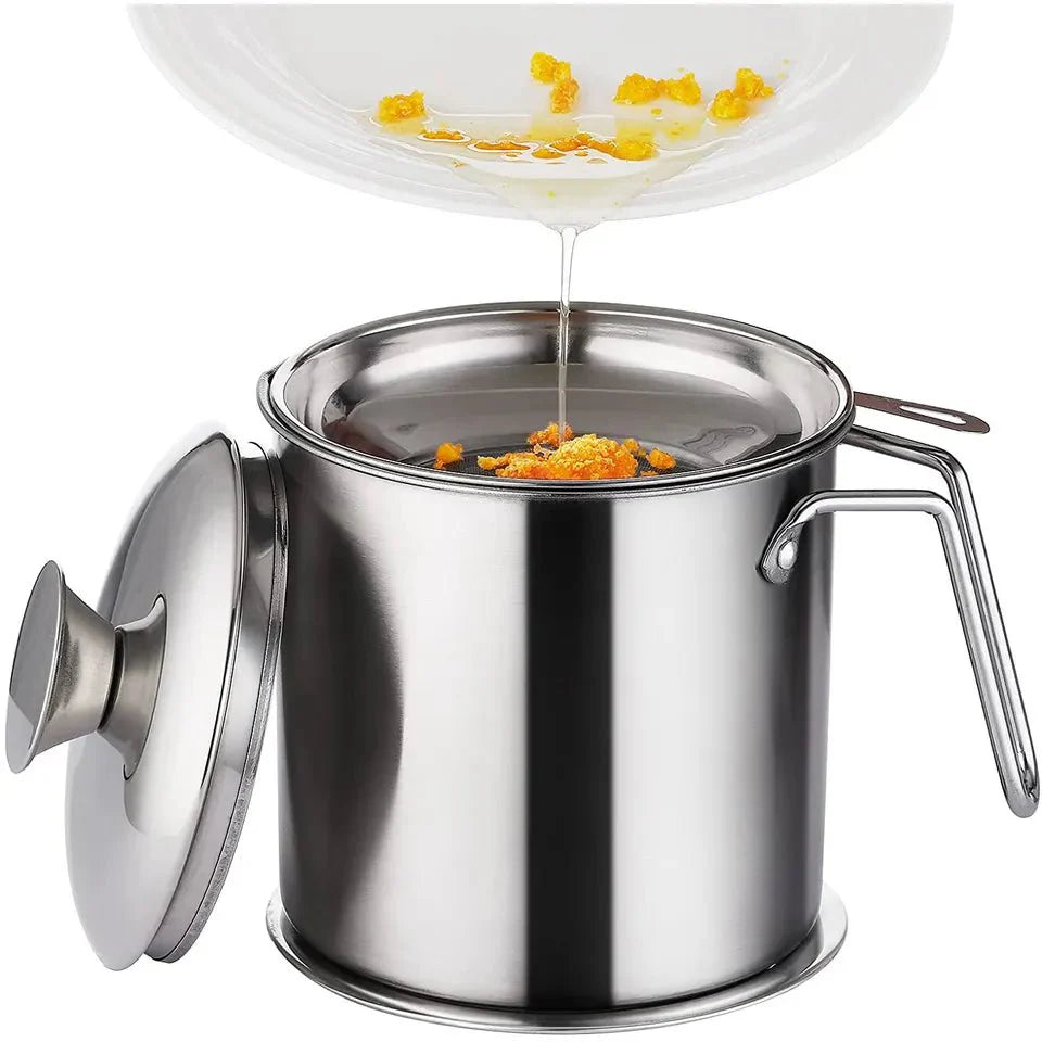 مصفاة الزيت السحريه المقاوم للصدأ - Makfool