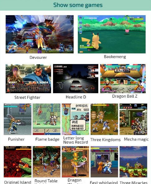 وحدة تحكم ألعاب محمولة باليد مميزة - Makfool