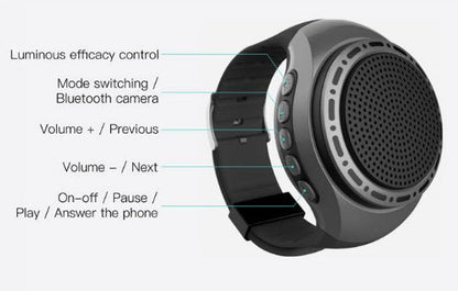 ساعة بلوتوث مميزة مع سبيكر - Makfool