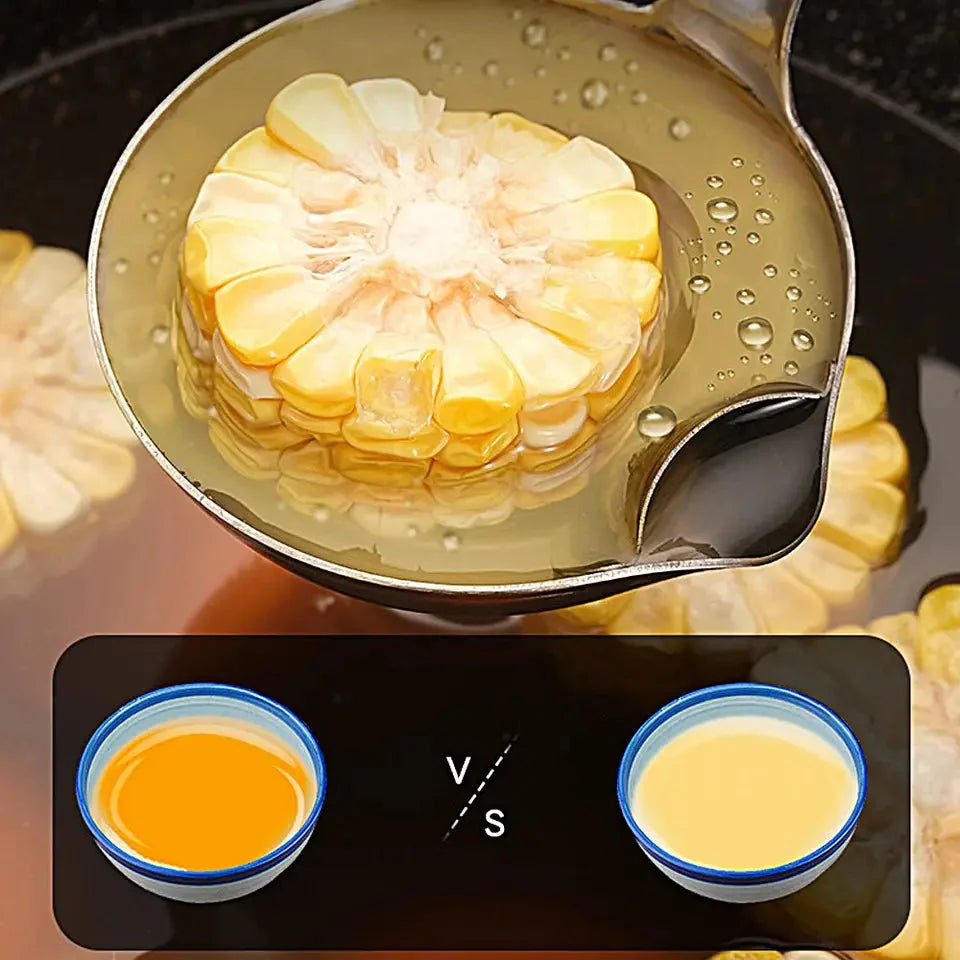 Stainless™ ملعقة تفصل الماء عن الزيت UAE - Makfool