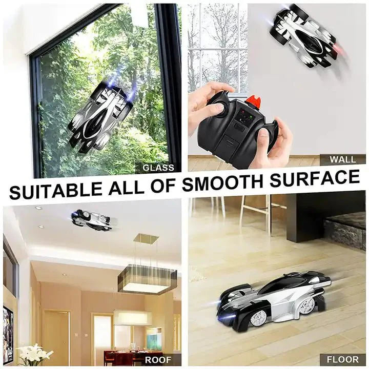 سيارة التسلق على الحائط تعمل بالتحكم عن بعد - Makfool