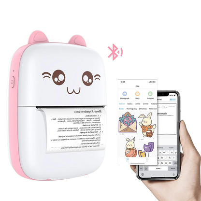 طابعة حرارية محمولة لطفلك - Makfool